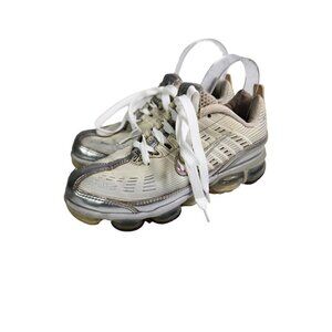 Women's Nike Air Vapormax 360 Cream Fossil White Silver Size 7.5 CK2719-200